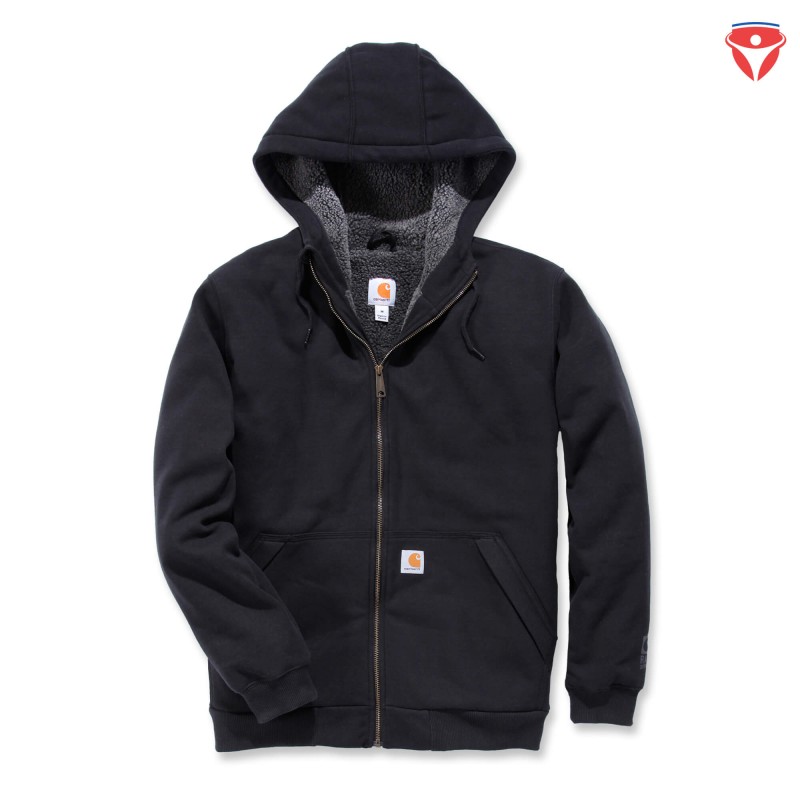 Carhartt 103308 Sherpa-lined Zip Hooded Sweatshirt