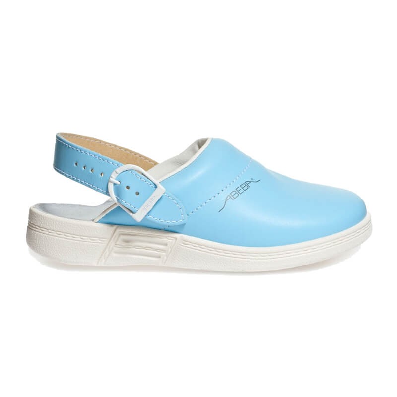 Abeba 7081 Clog hellblau
