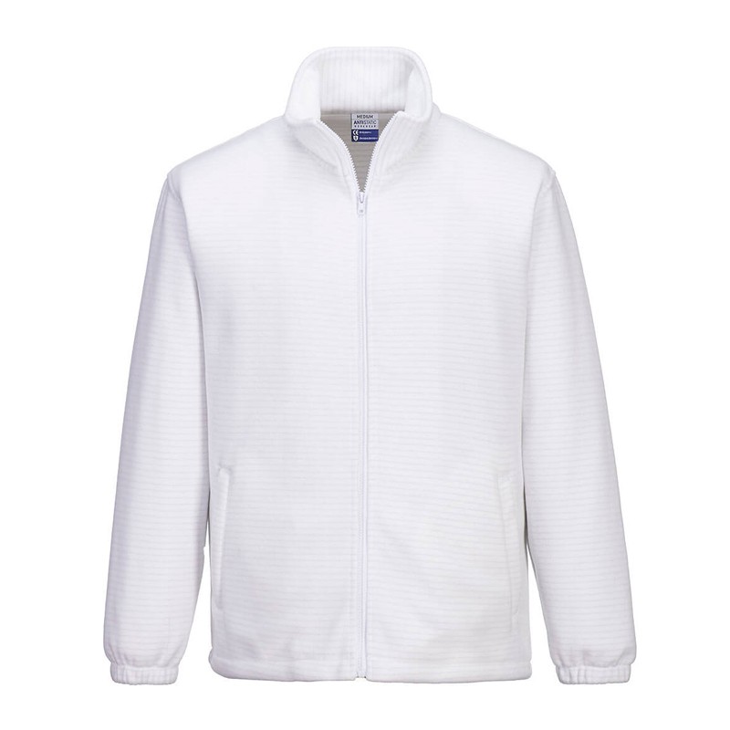 PortWest AS26 ESD Fleece Jacke antistatisch