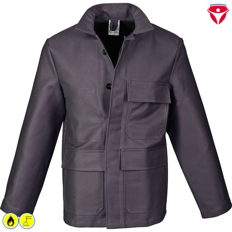 AsaTex Schweisserjacke Klasse 2 mit Proban Ausrüstung