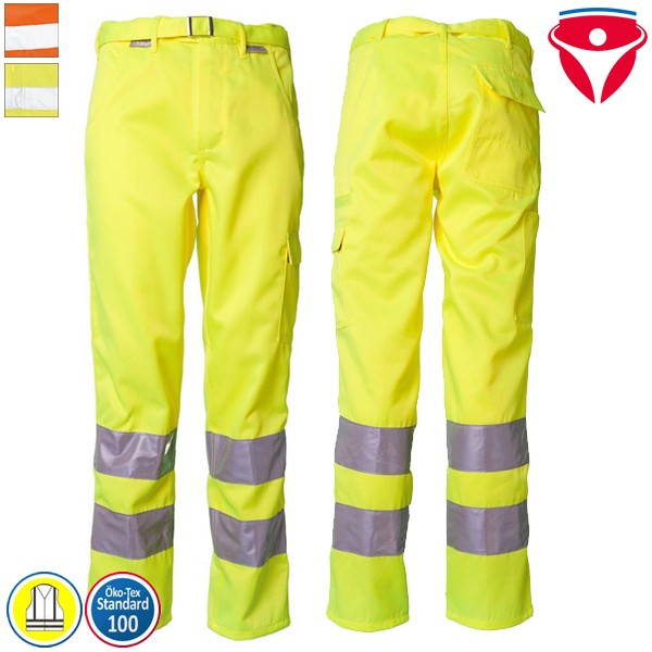 Planam Warnschutz Hose | einfarbig