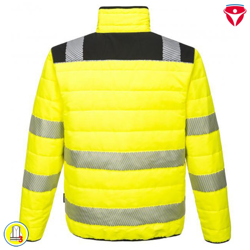 PortWest PW371 Warnschutz Steppjacke | Buffle Jacket
