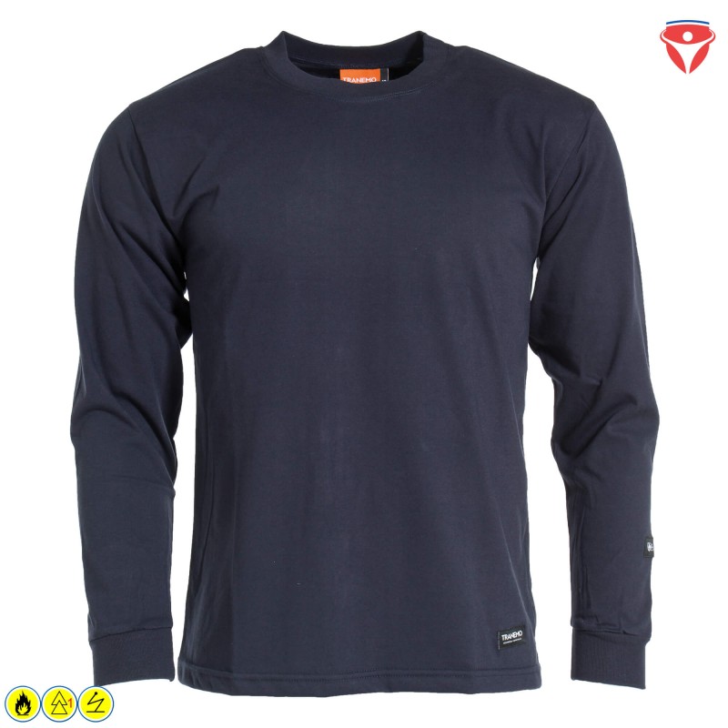 Tranemo 594789 FR Rundhals T-Shirt langarm