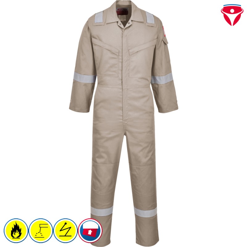 PortWest FR21 super leichter MultiNorm Overall BizFlame