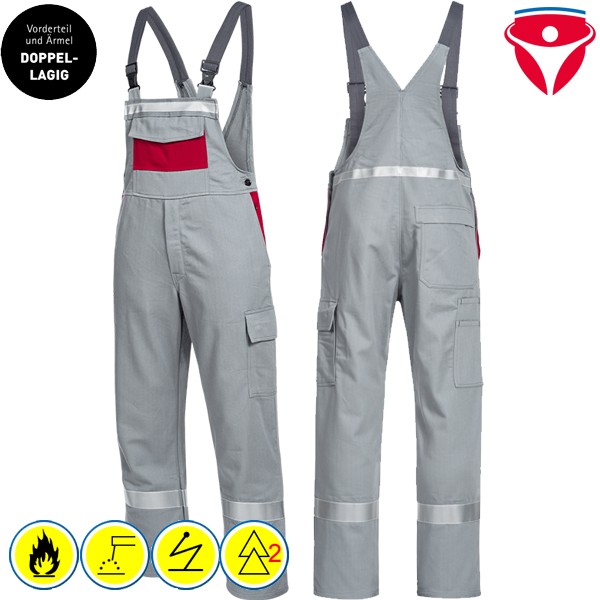 HB FlameSoft Latzhose | 7 kA