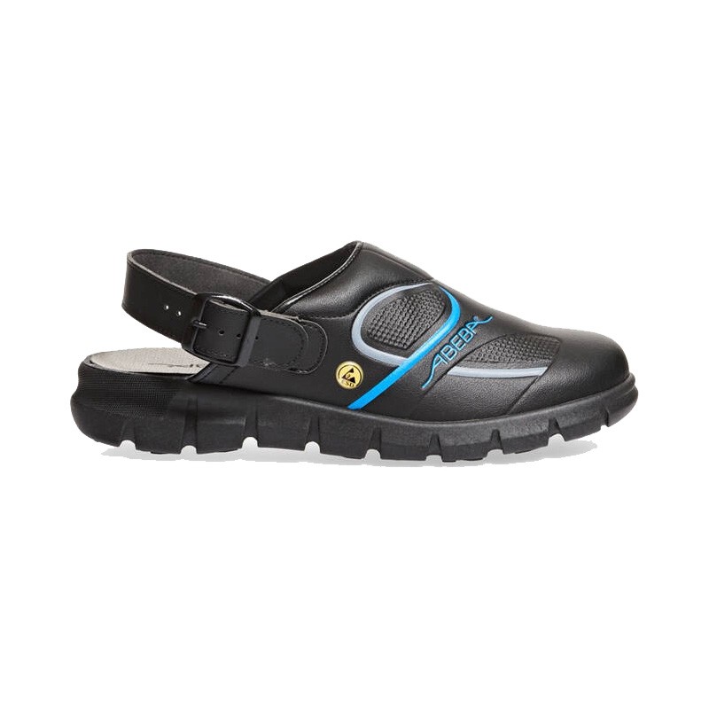 Abeba DYNAMIC 37331 | Clogs OB ESD, schwarz-blau