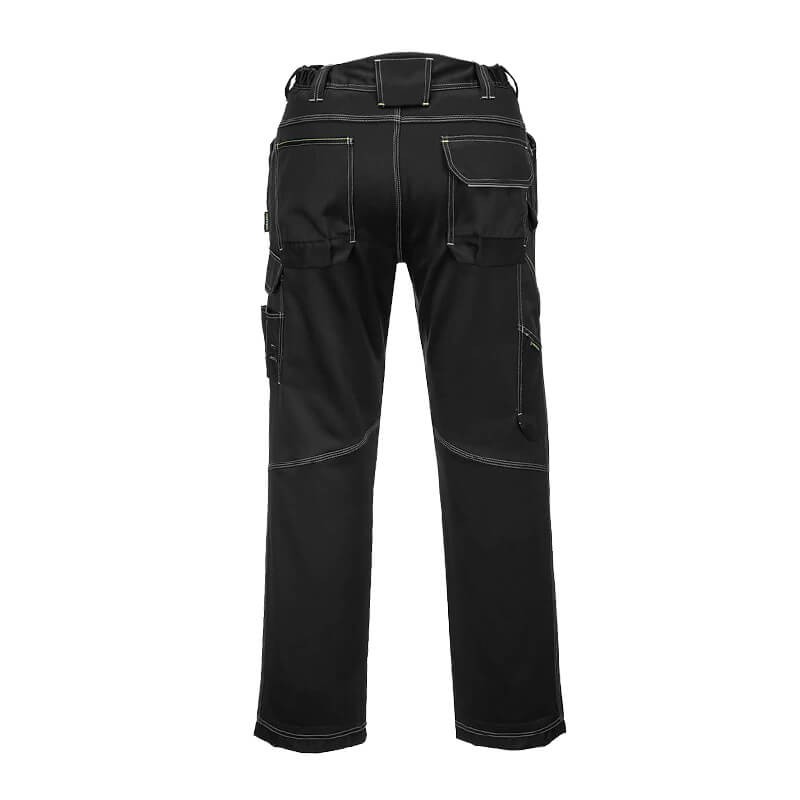 PortWest PW380 Damen Stretch Arbeitshose mit 10 Taschen