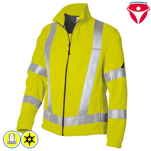 BP Hi-Vis Comfort Fleecejacke 2025