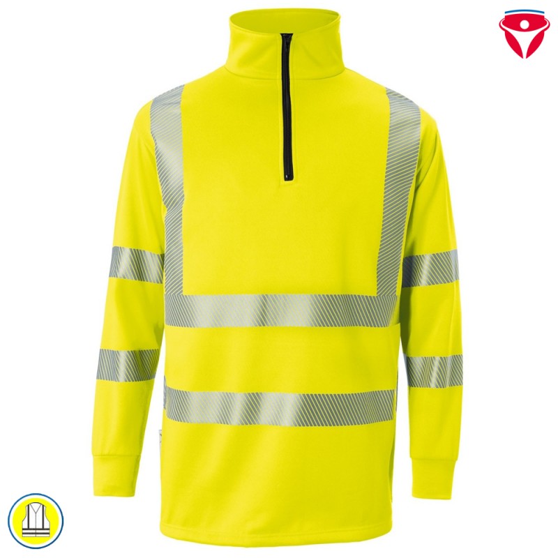 Kübler 5046 Reflectiq Zip Sweat-Shirt