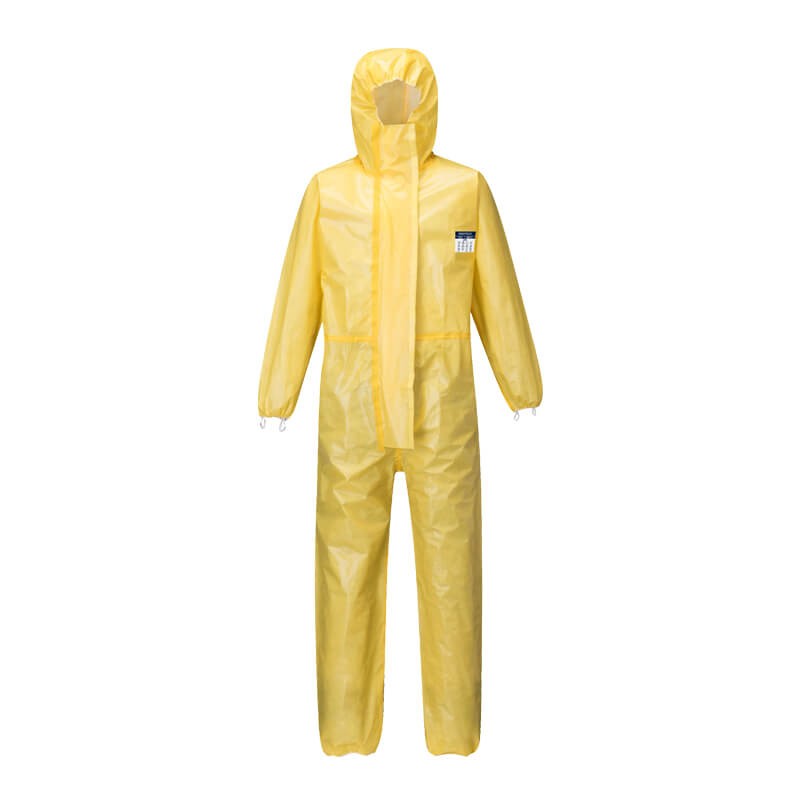 MicroPoröser Chemikalienschutz Overall 3 / 4 / 5 / 6