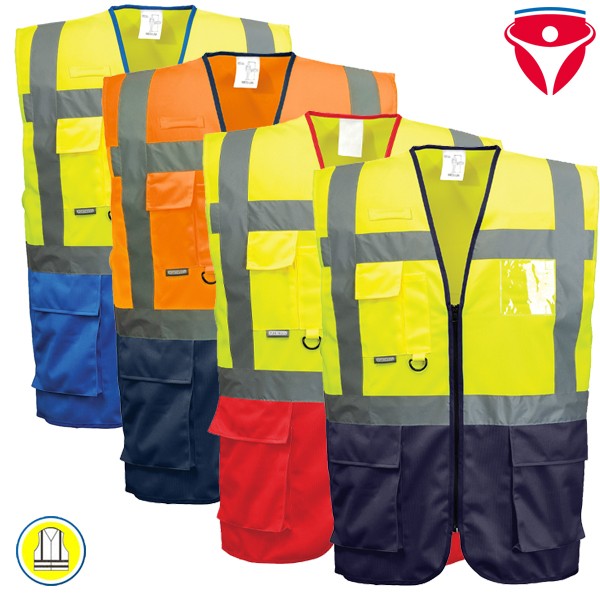 PortWest C476 Warnweste Warschau Executive