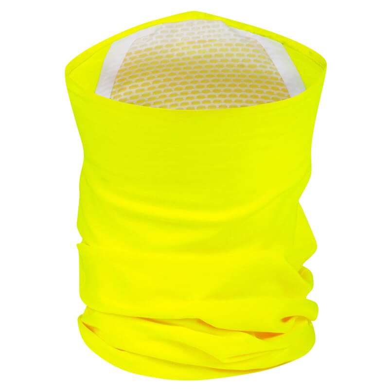 Buff Filter Gesichtsmaske Filtertube | solid yellow fluor