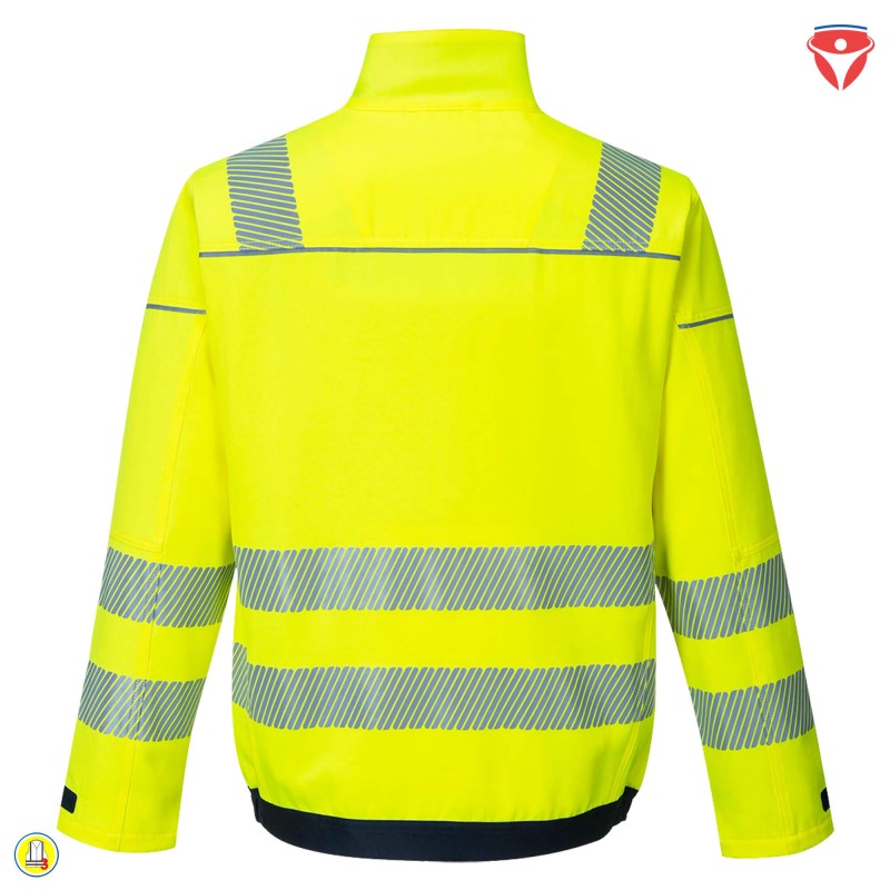 PortWest T500 Warnschutzjacke PW3 modern geschnitten