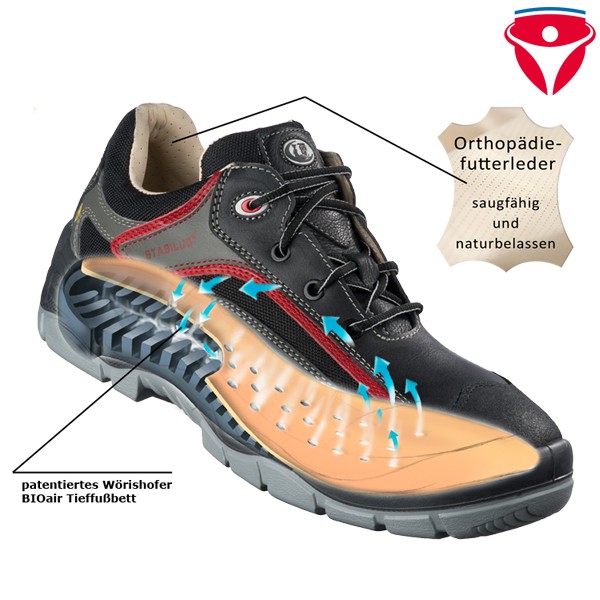 Stabilus S1 Sicherheitsstiefel 3416 A