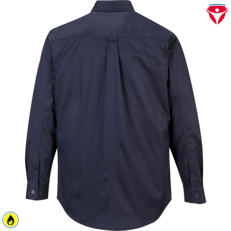 PortWest FR89 BizFlame flammhemmendes Hemd nach EN 11612