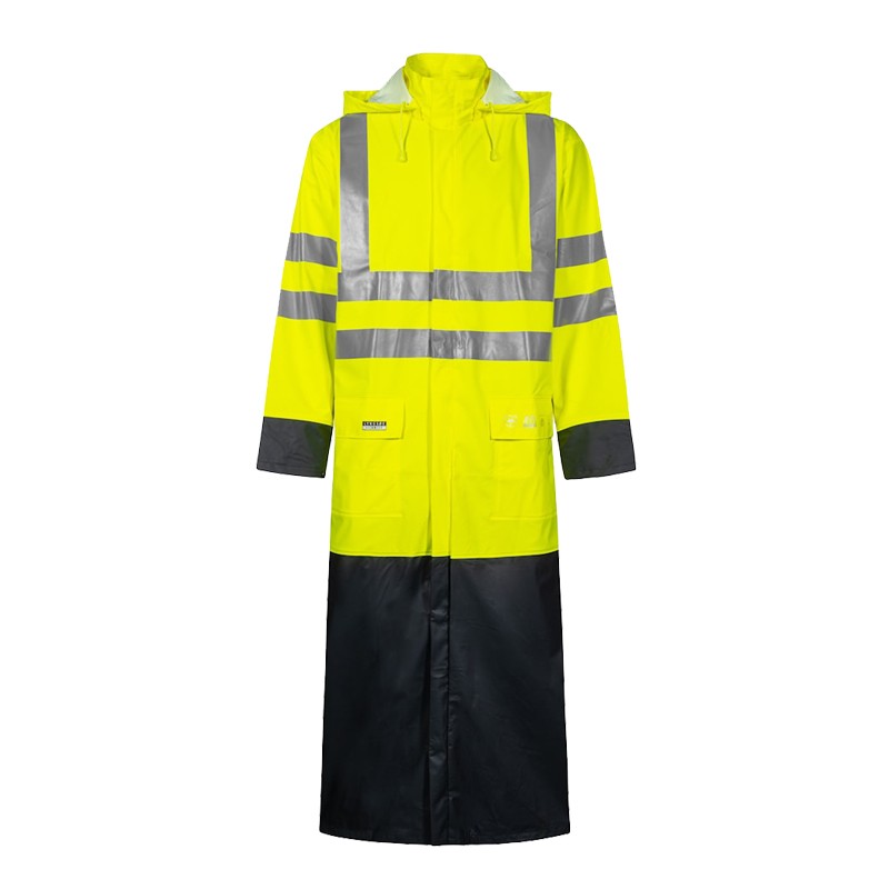 Flammhemmender Regenmantel Warnschutzmantel | WS 20000 mm