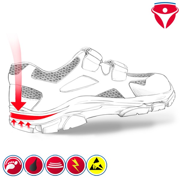 Stabilus 6140A Sicherheitsschuhe