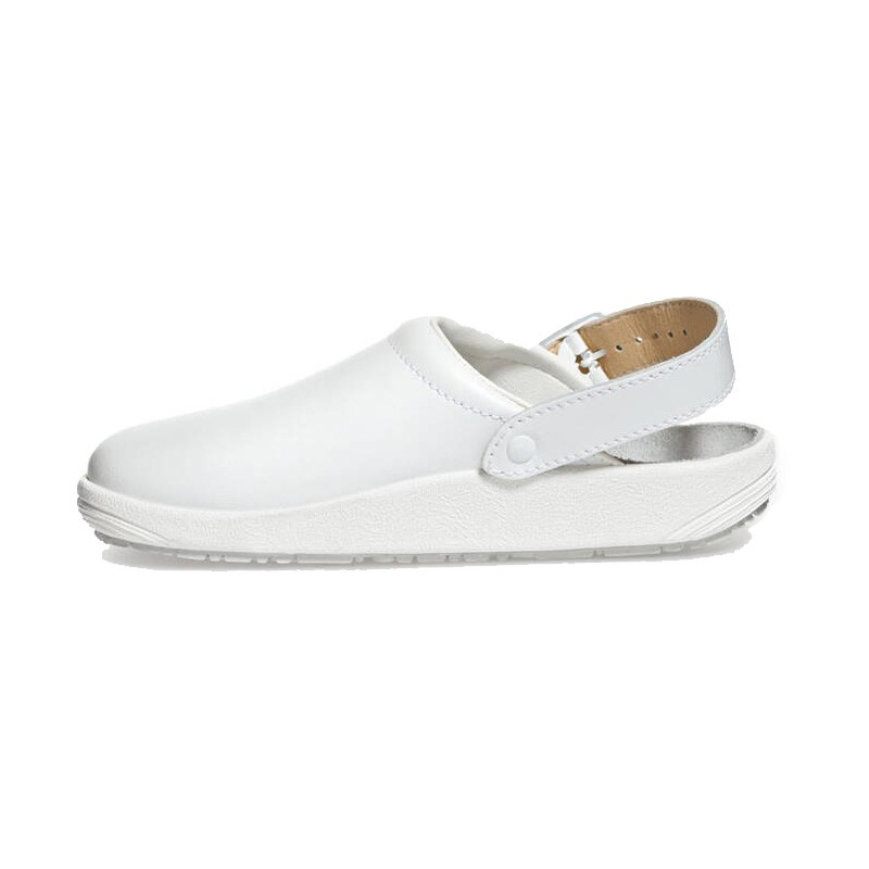 Abeba RUBBER 5200 | Clogs OB ESD, weiß