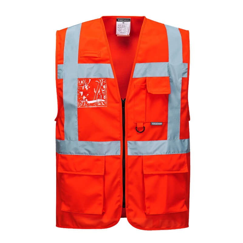Warnweste mit Taschen S476 Berlin Executive