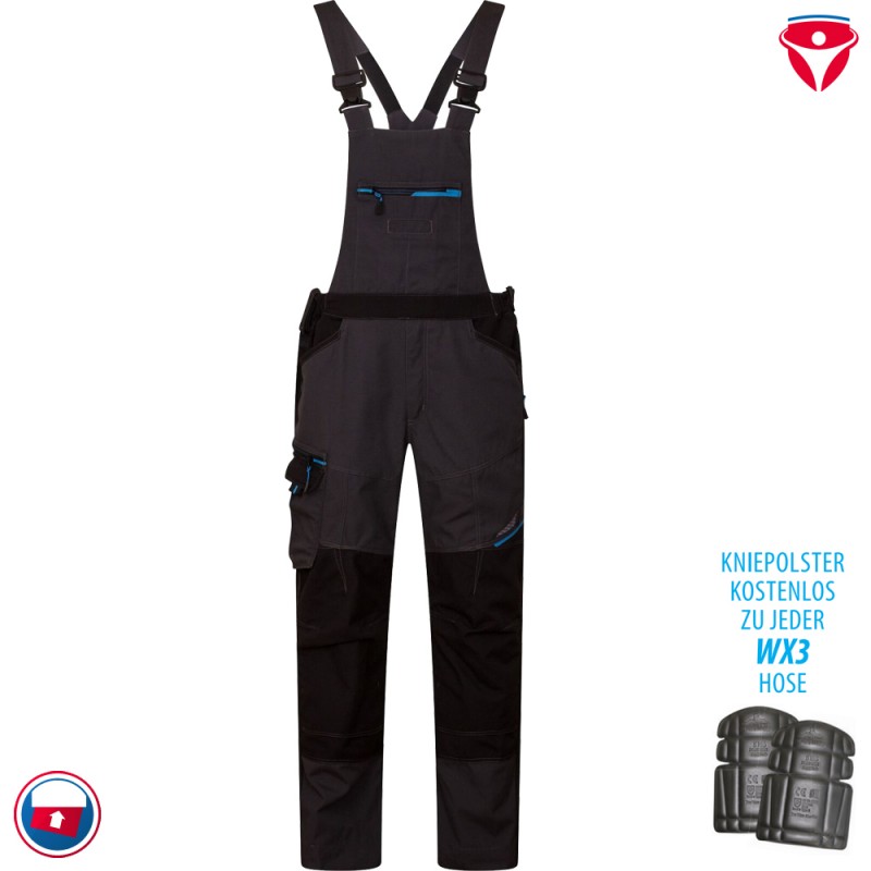 PortWest T704 Latzhose WX3