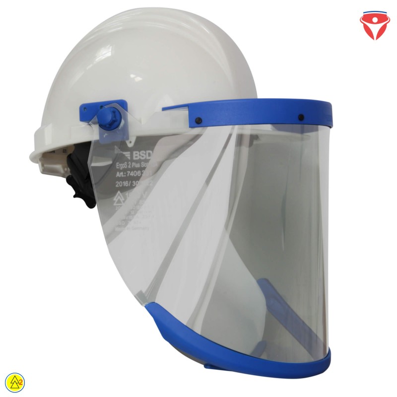 Störlichtbogen Klasse 2 Visier GS-ET-29 | 1000 V - 12 cal ErgoS 3Plus