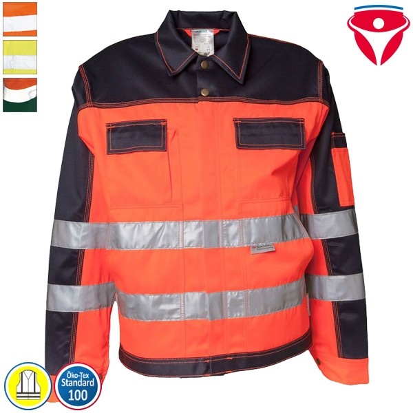 Planam Warnschutz Jacke | 2-farbig