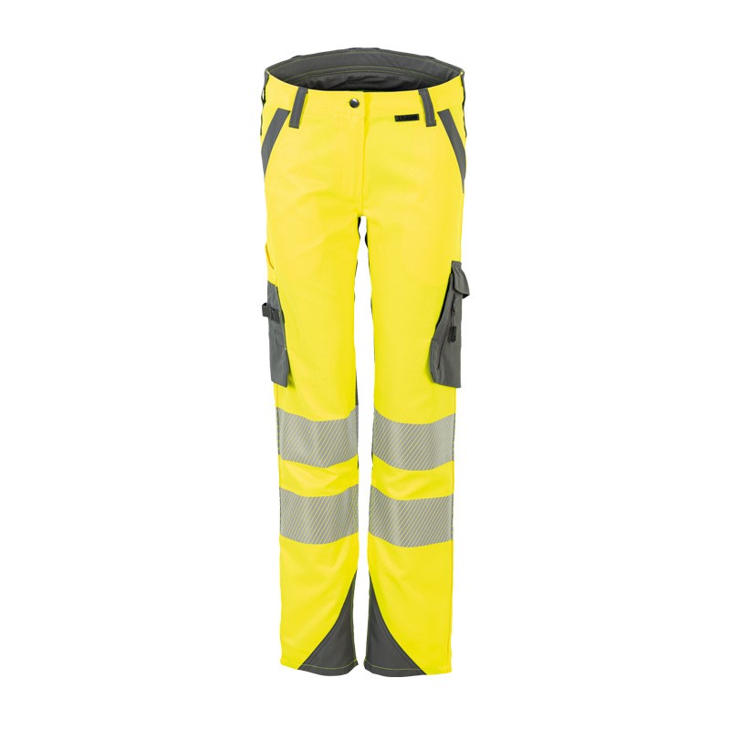 Planam Norit Damen Warnschutz Hose mit Stretch