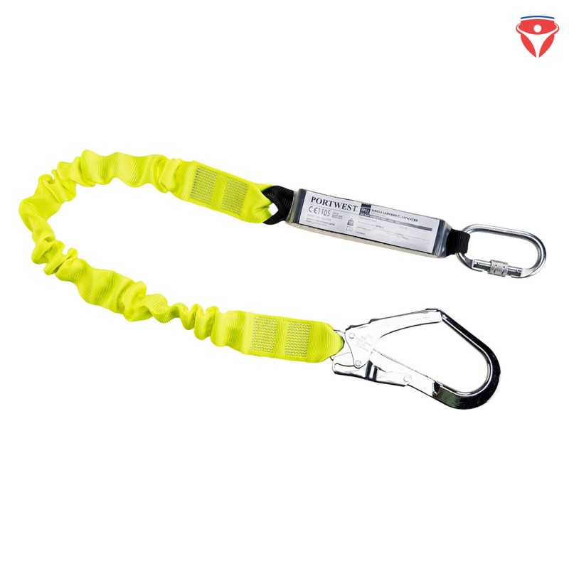 PortWest FP53 Elastische Kordel mit Stoßdämpfer | Verbindungsmittel