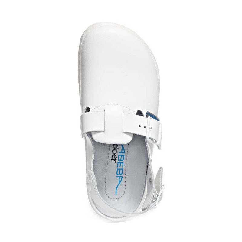 Abeba RUBBER 9100 | Clogs OB, weiß