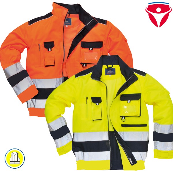 PortWest TX50 günstige Warnschutzjacke Lille